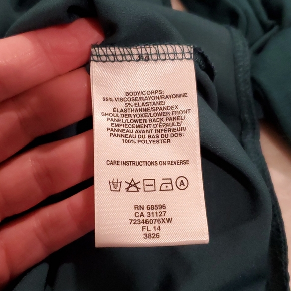 DKNYC Asymmetrical Blouse - Picture 4 of 6